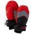 Colorblock ski mittens