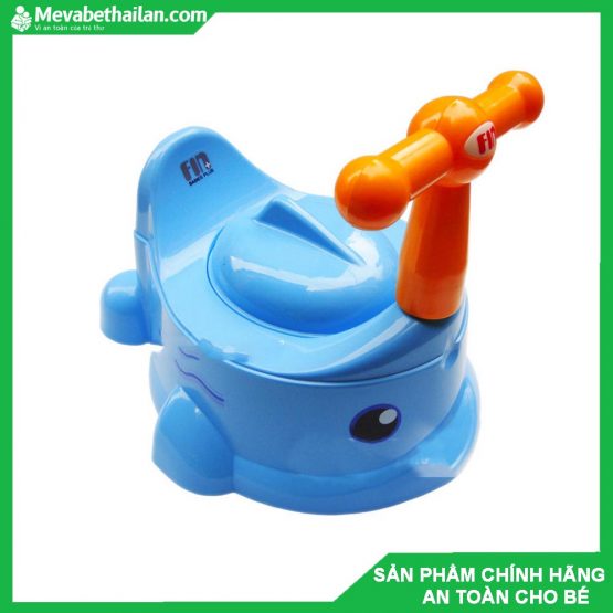Bô vệ sinh cho bé Papa Thái Lan ( tay cầm hình cá) USEA05