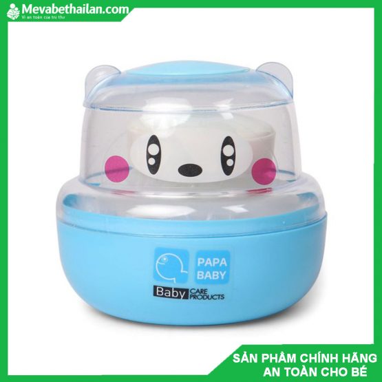 Hộp chấm phấn cho bé Papa Thái Lan CEQ107 Hộp chấm phấn cho bé Papa Thái Lan CEQ107