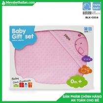 Khăn cuốn cho bé Papa Thái Lan ( có mũ trùm 76x92cm ) BLKC016